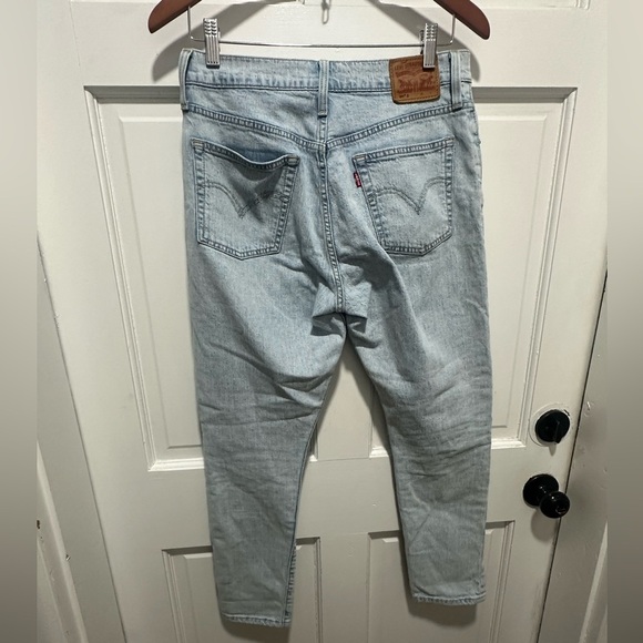 LEVI’S 501 Slim Straight High Rise Jeans Size 29 - Picture 5 of 6